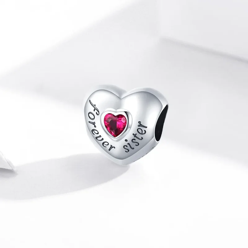 (image for) Pandora Style Silver Charm, Forever Love - SCC1835 - View 2