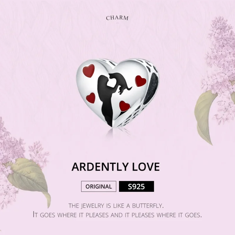 (image for) Pandora Style Silver Charm, Fur Mom, Multicolor Enamel - SCC1508 - View 6