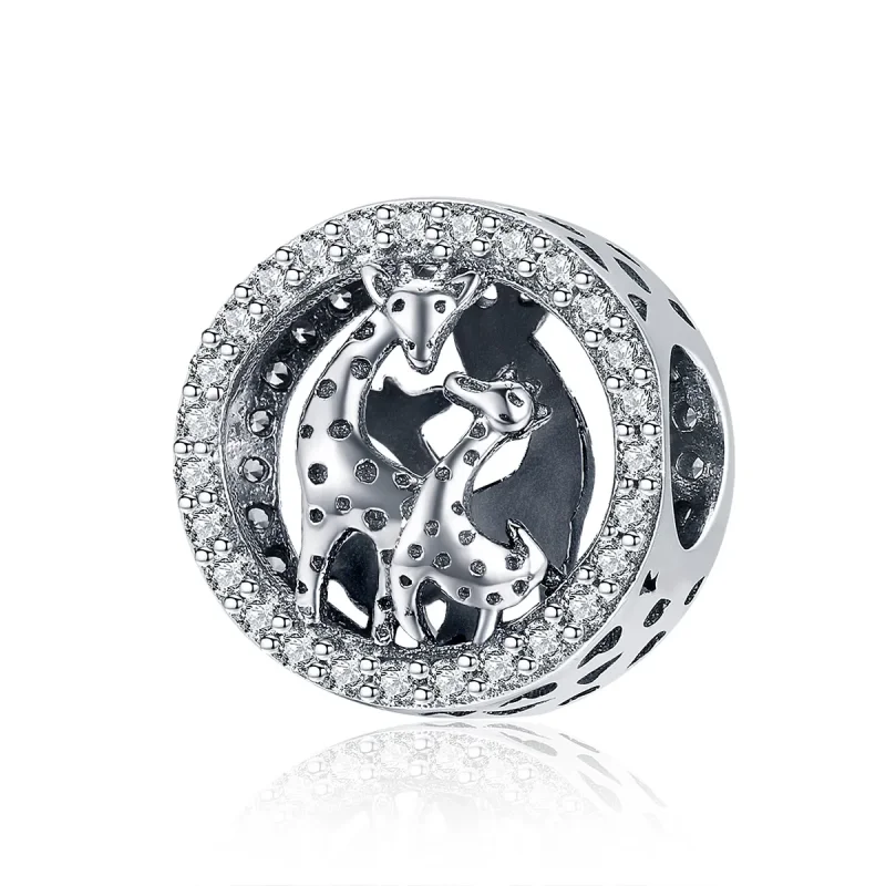 (image for) Pandora Style Silver Charm, Giraffe - SCC997 - Product Image