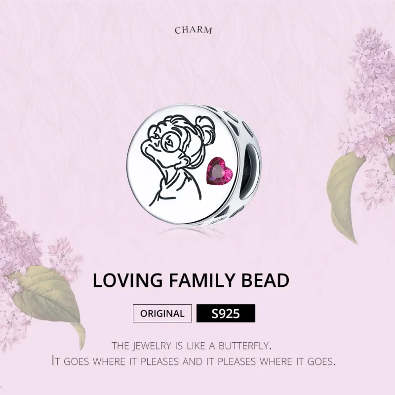 (image for) Pandora Style Silver Charm, I Love You Grandma Gigi - SCC1762 - View 6