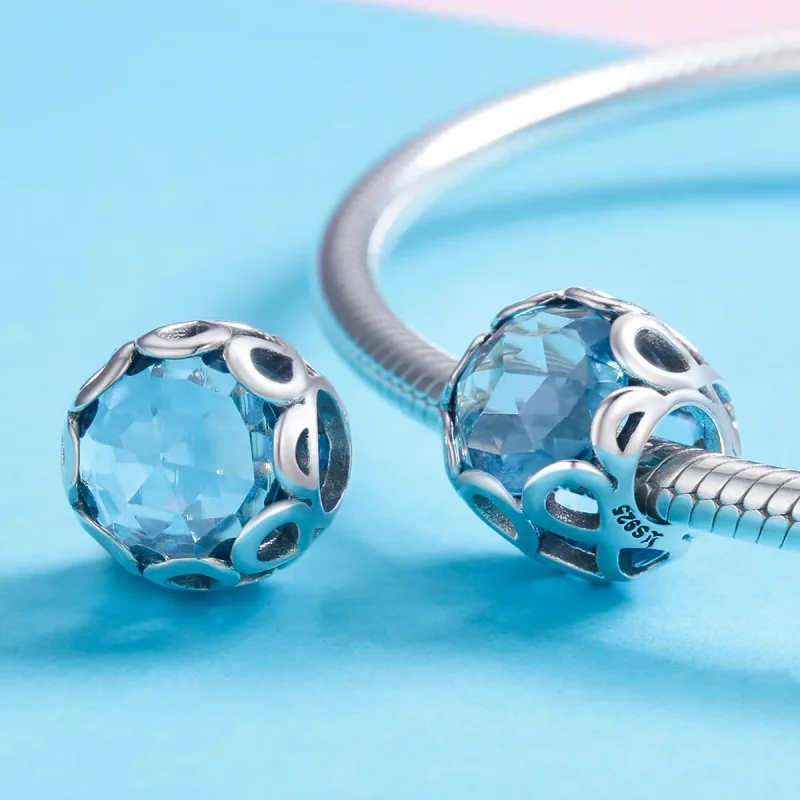 (image for) Pandora Style Silver Charm, Infinite - SCC755 - View 4