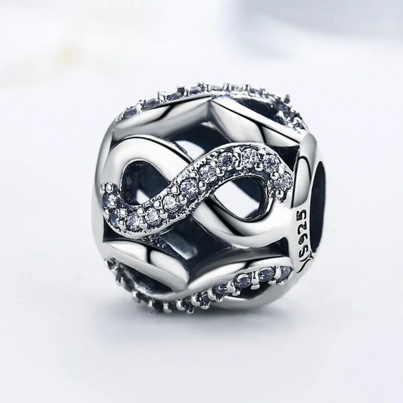 (image for) Pandora Style Silver Charm, Infinity - SCC141 - View 4