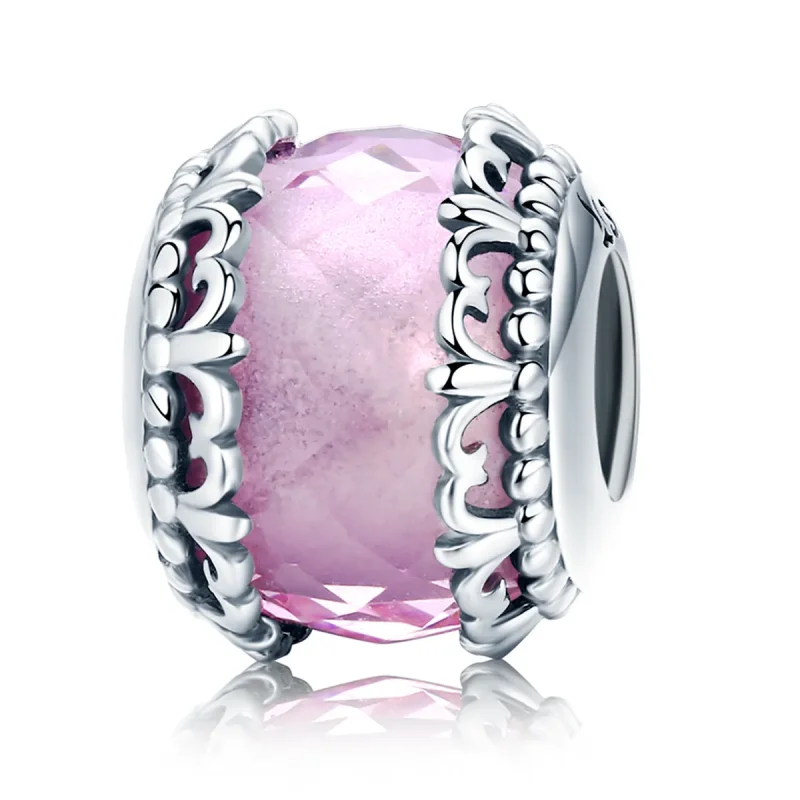(image for) Pandora Style Silver Charm, Iris - SCC711 - Product Image
