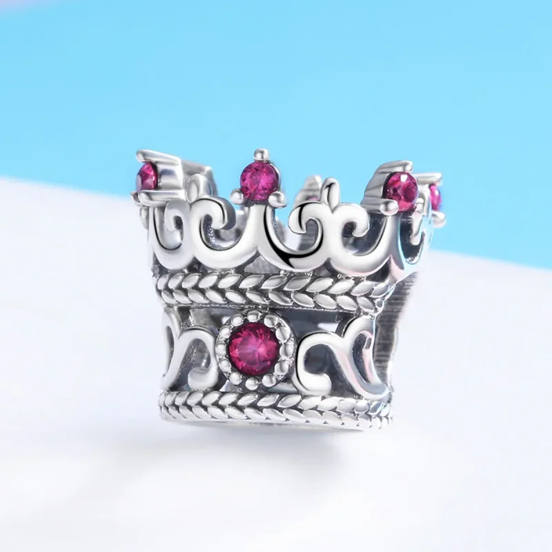 (image for) Pandora Style Silver Charm, King's Crown - SCC776 - View 2