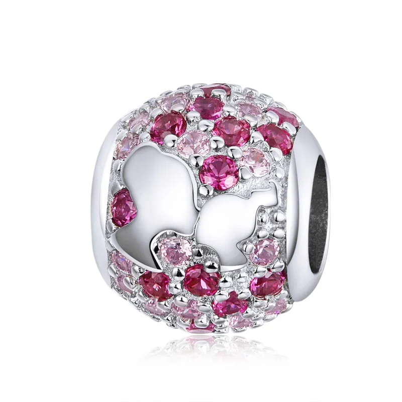 (image for) Pandora Style Silver Charm, Kiss From Mama - BSC225 - Product Image
