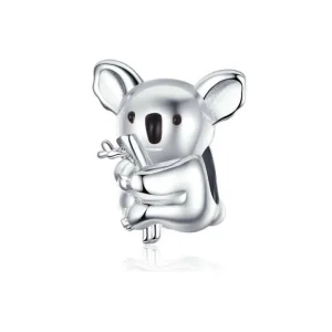 (image for) Pandora Style Silver Charm, Koala Bear - BSC093