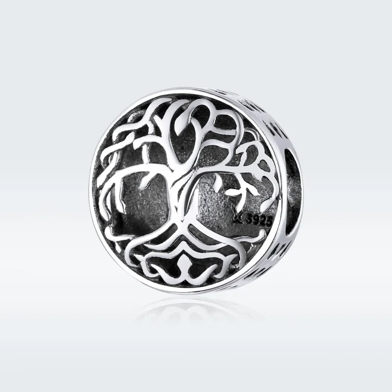 (image for) Pandora Style Silver Charm, Life Tree - SCC1457 - View 5