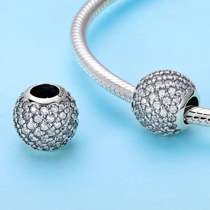 (image for) Pandora Style Silver Charm, Light - SCC733 - View 2