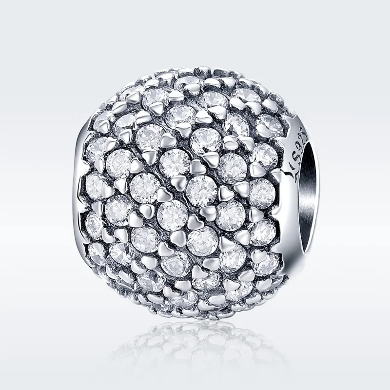 (image for) Pandora Style Silver Charm, Light - SCC733 - View 3