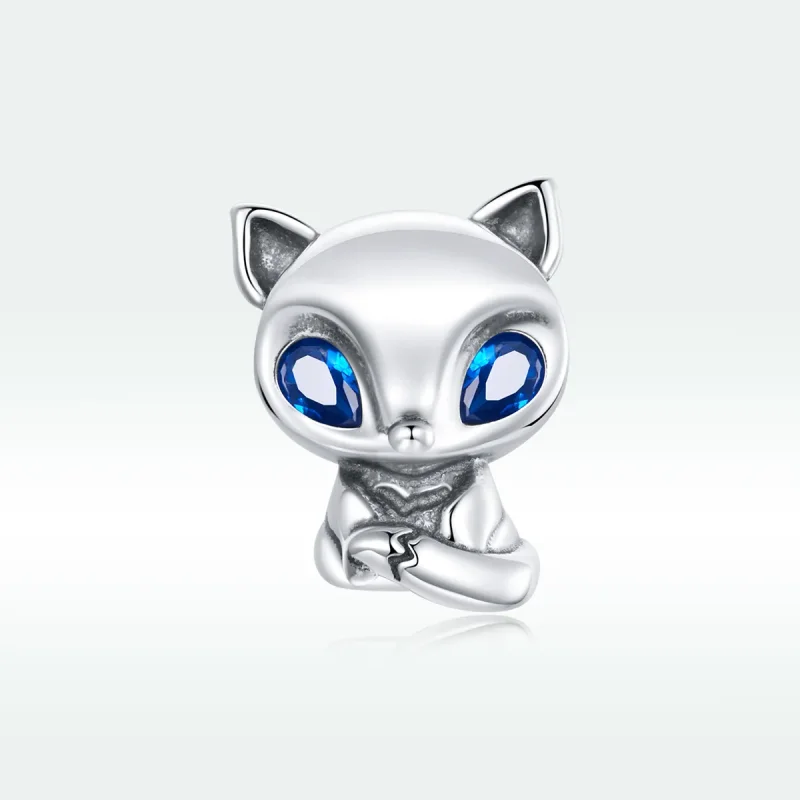(image for) Pandora Style Silver Charm, Lively Little Fox - SCC1808 - View 5