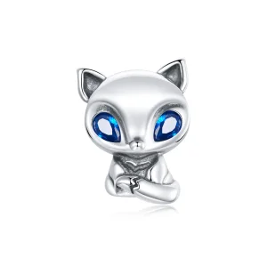 (image for) Pandora Style Silver Charm, Lively Little Fox - SCC1808
