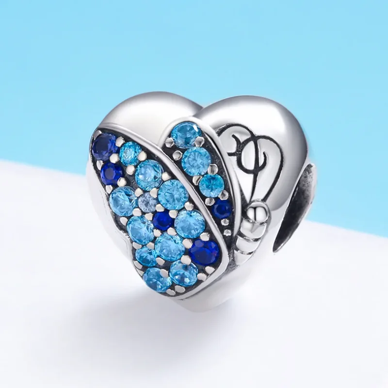 (image for) Pandora Style Silver Charm, Love of Butterfly - SCC653 - View 3