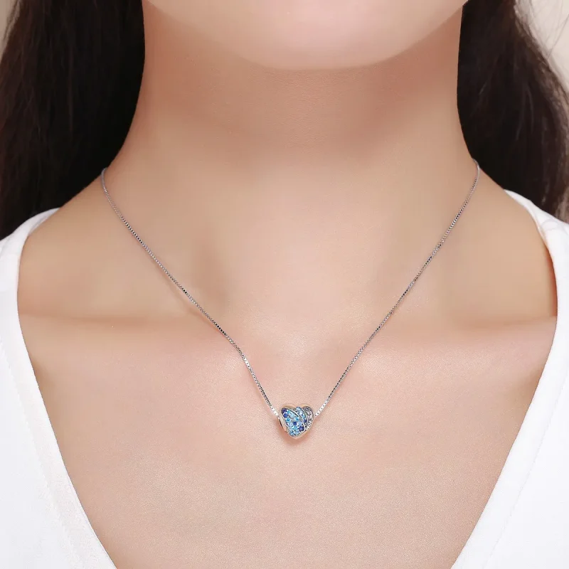 (image for) Pandora Style Silver Charm, Love of Butterfly - SCC653 - View 6