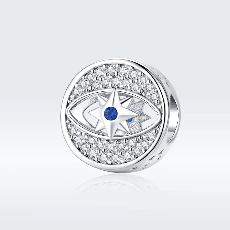(image for) Pandora Style Silver Charm, Lucky Eye - SCC1368 - Product Image