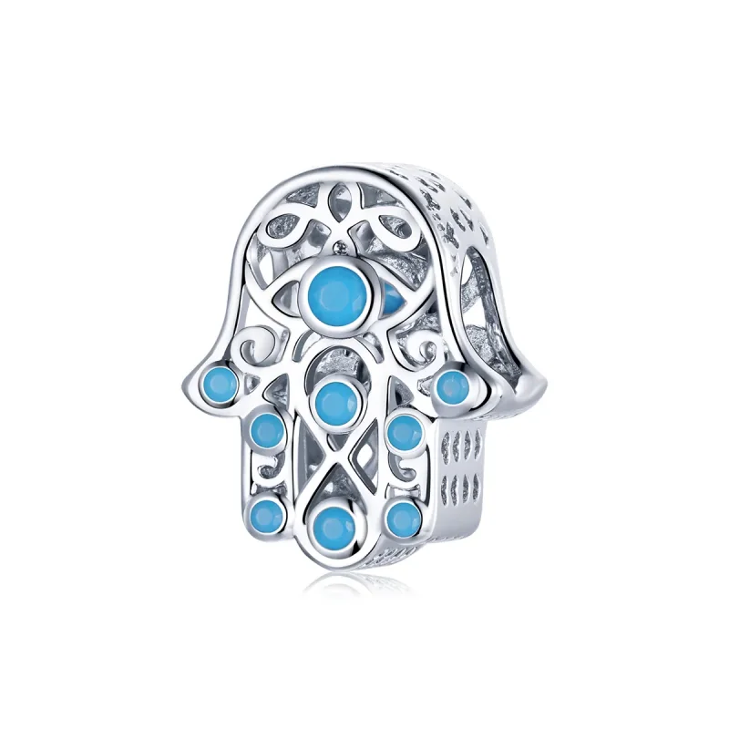 (image for) Pandora Style Silver Charm, Lucky Hand - SCC1757 - Product Image