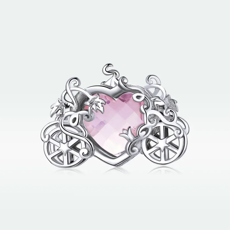 (image for) Pandora Style Silver Charm, Magic Carriage - BSC412 - View 5