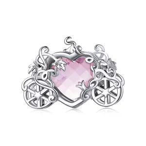 (image for) Pandora Style Silver Charm, Magic Carriage - BSC412