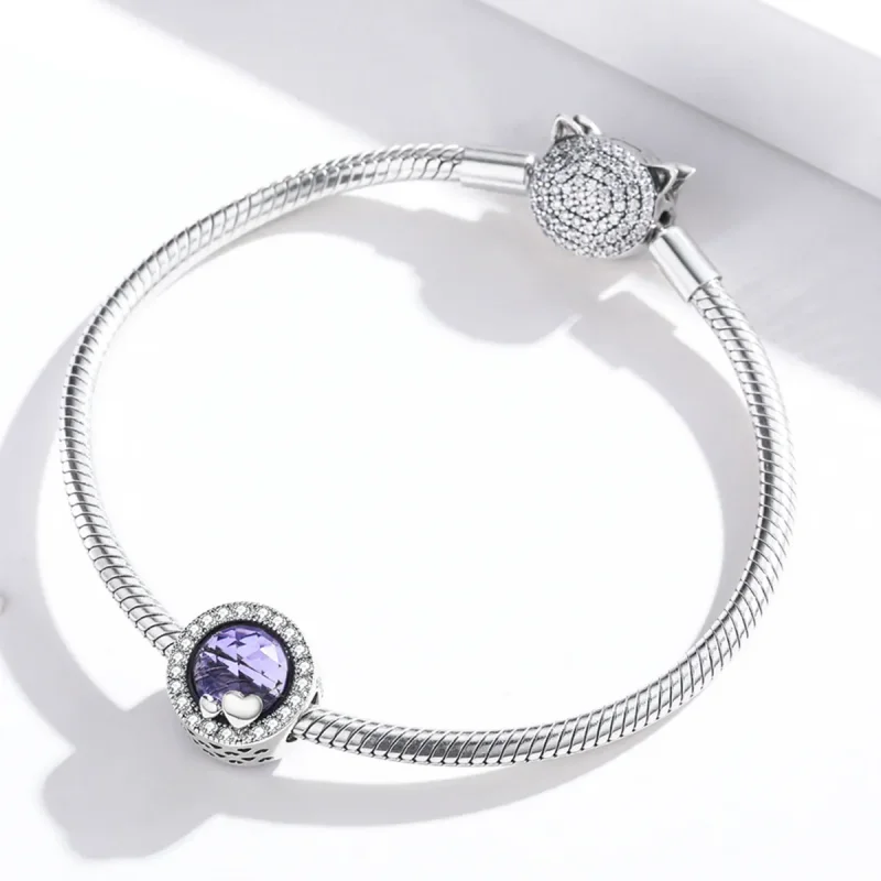 (image for) Pandora Style Silver Charm, Magic - SCC1817 - View 3