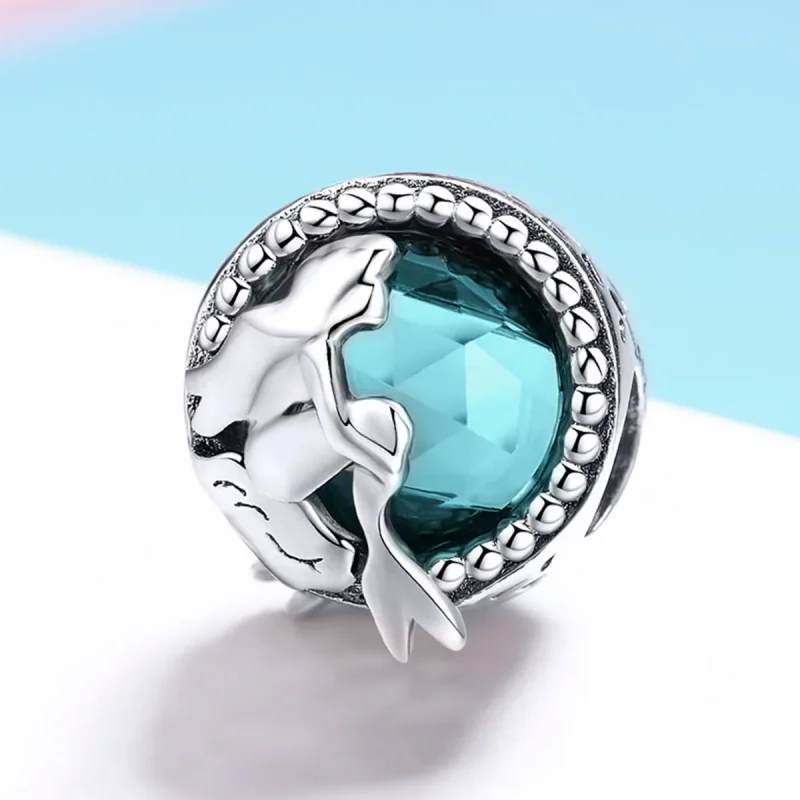 (image for) Pandora Style Silver Charm, Mermaid's Missing - SCC894 - View 2
