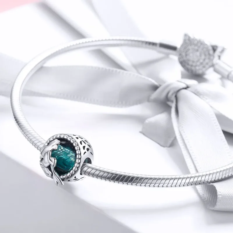 (image for) Pandora Style Silver Charm, Mermaid's Missing - SCC894 - View 4