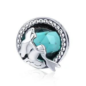 (image for) Pandora Style Silver Charm, Mermaid's Missing - SCC894