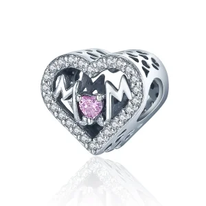 (image for) Pandora Style Silver Charm, Mom - SCC395