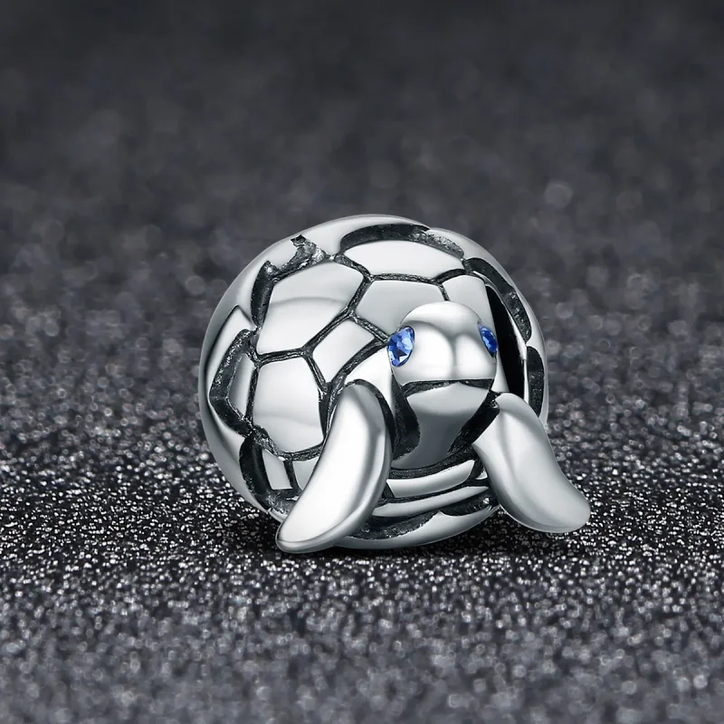 (image for) Pandora Style Silver Charm, Newborn Turtle - SCC192 - View 2