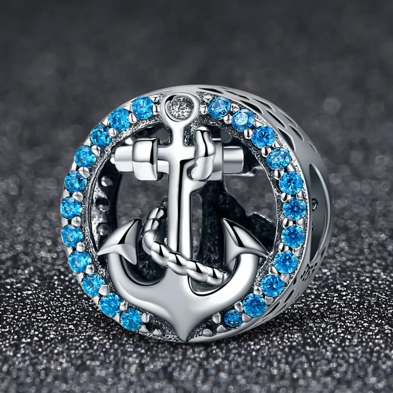 (image for) Pandora Style Silver Charm, Ocean Journey - SCC148 - View 3