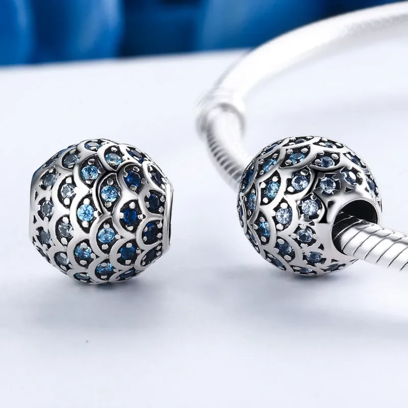 (image for) Pandora Style Silver Charm, Ocean's Daughter - SCC169 - View 5