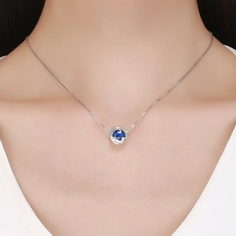 (image for) Pandora Style Silver Charm, Playful Cat - SCC708 - View 6