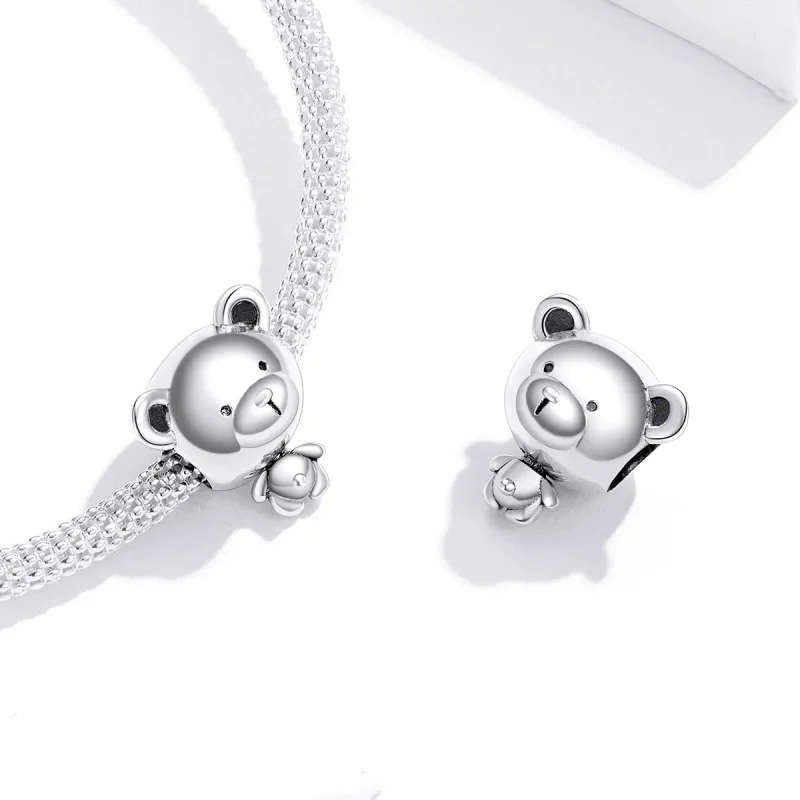 (image for) Pandora Style Silver Charm, Pooh - SCC1502 - View 4