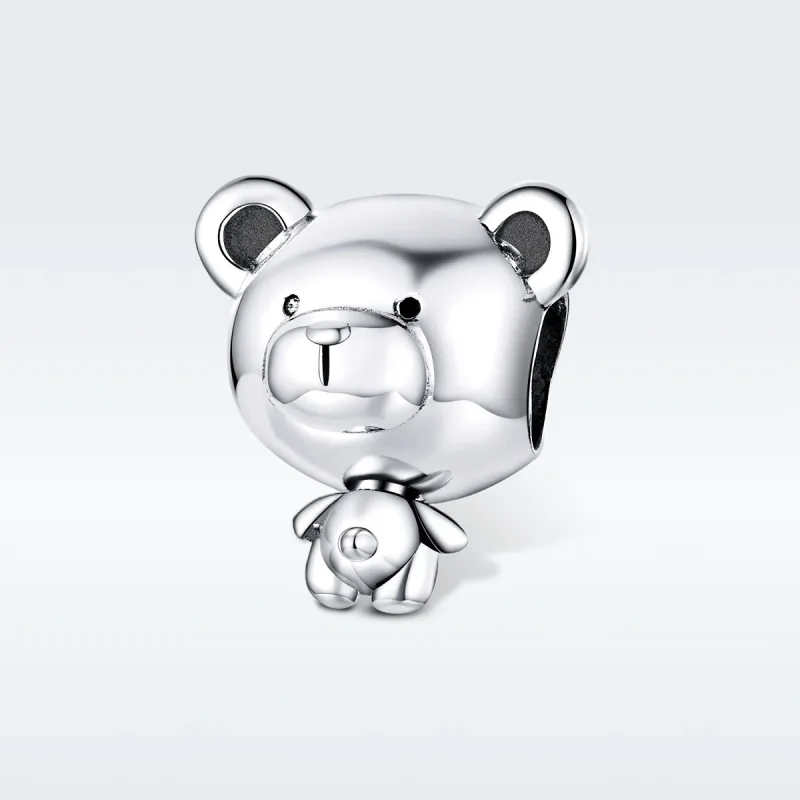 (image for) Pandora Style Silver Charm, Pooh - SCC1502 - View 5