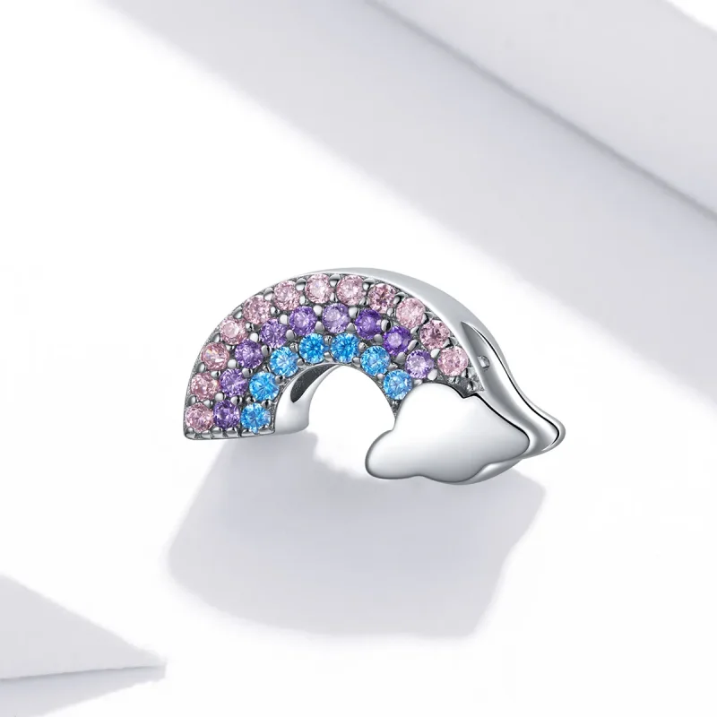 (image for) Pandora Style Silver Charm, Rainbow Bridge - SCC1788 - View 2