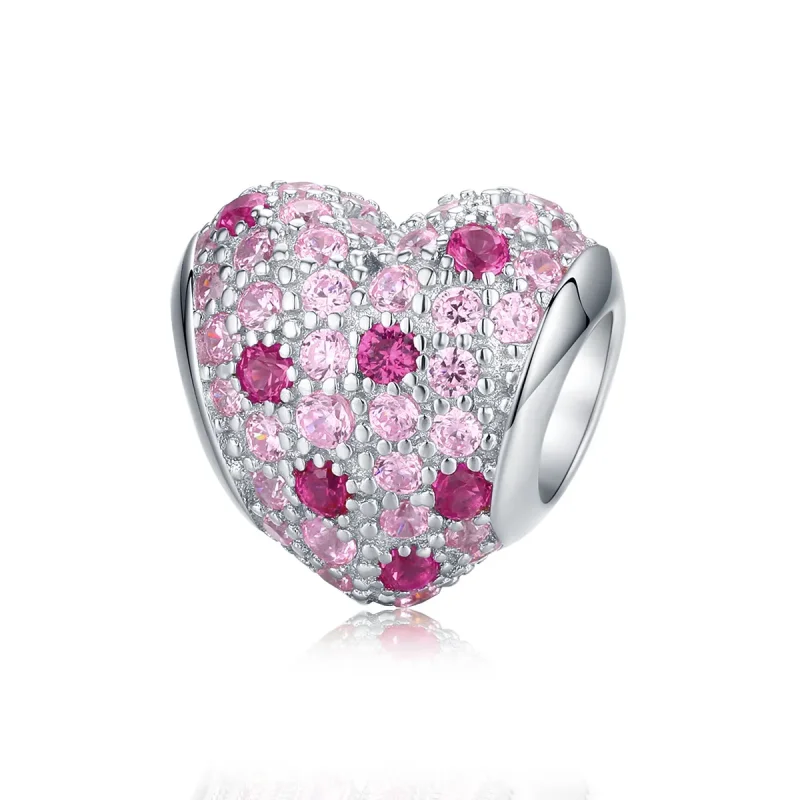 (image for) Pandora Style Silver Charm, Romance of Young Girl - BSC118 - View 5