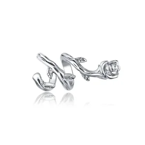 (image for) Pandora Style Silver Charm, Rose Vines - BSC310