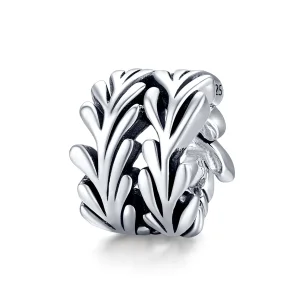 (image for) Pandora Style Silver Charm, Seaweed - SCC1534