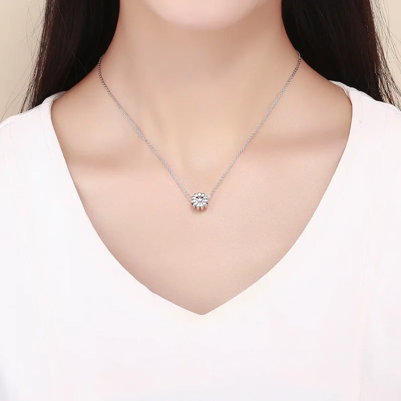 (image for) Pandora Style Silver Charm, Smiling Sun - SCC901 - View 5