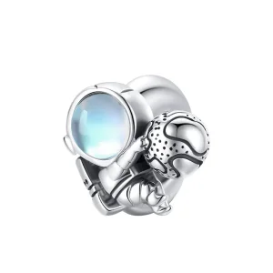 (image for) Pandora Style Silver Charm, Space Walk - SCC1694