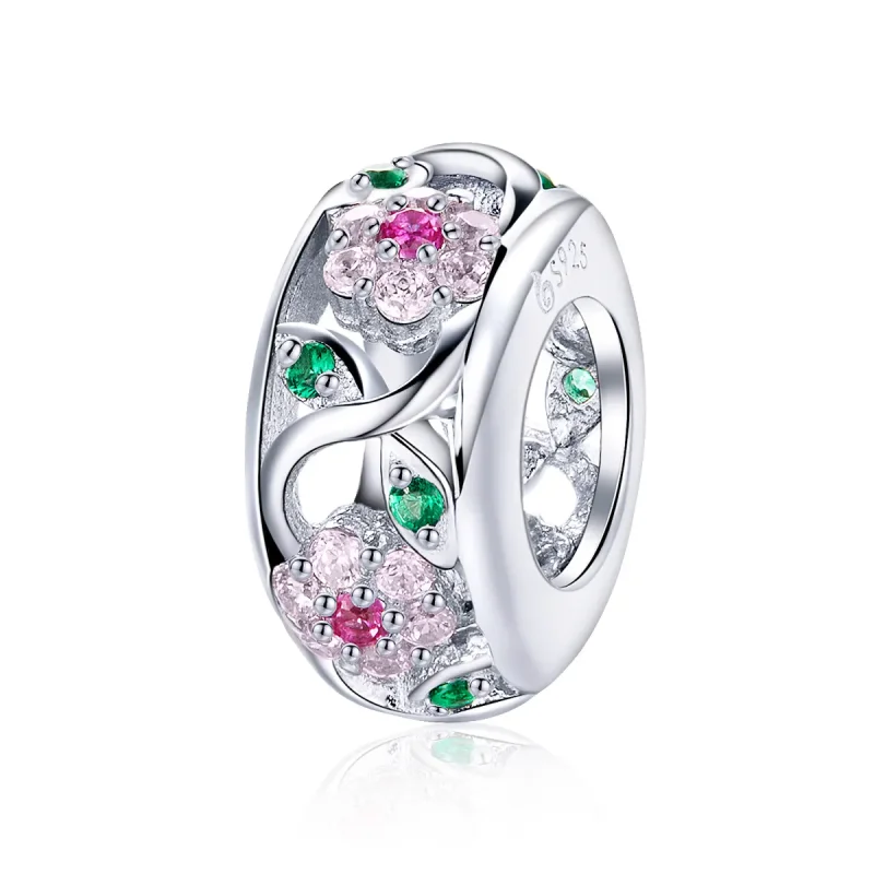(image for) Pandora Style Silver Charm, Spring - BSC039 - Product Image
