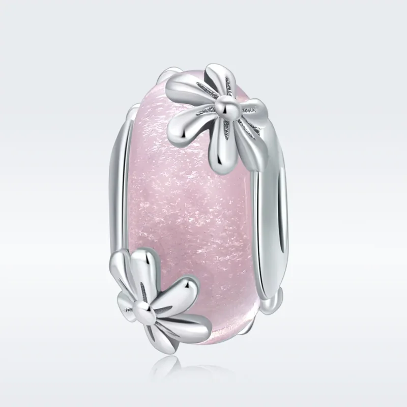 (image for) Pandora Style Silver Charm, Spring Flowers - SCC860 - View 3