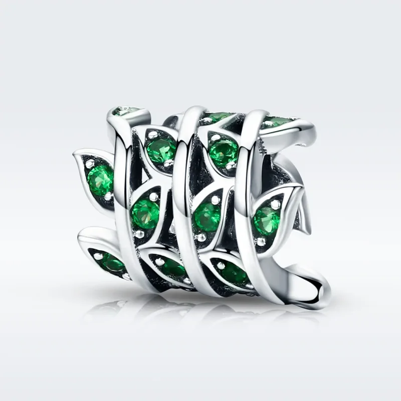 (image for) Pandora Style Silver Charm, Spring Is Beginning to Shine - SCC567 - View 3