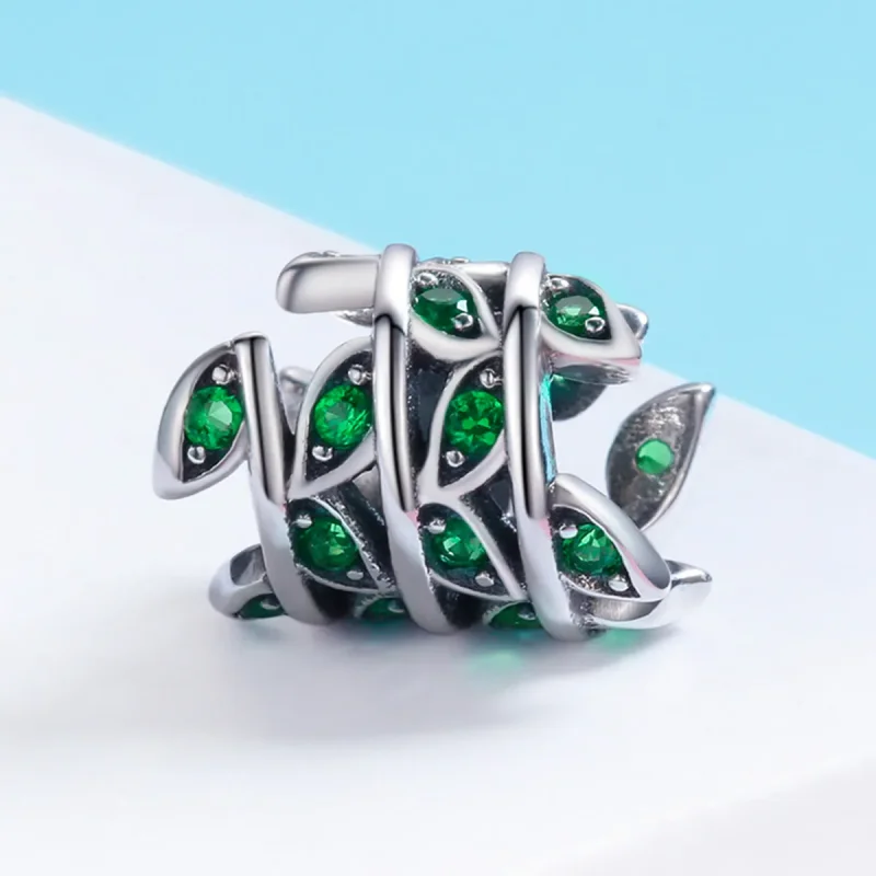 (image for) Pandora Style Silver Charm, Spring Is Beginning to Shine - SCC567 - View 4
