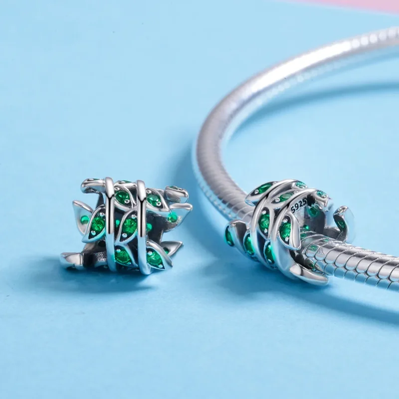 (image for) Pandora Style Silver Charm, Spring Is Beginning to Shine - SCC567 - View 6