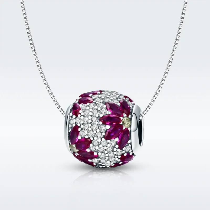 (image for) Pandora Style Silver Charm, Spring Scenery - SCC570 - View 2