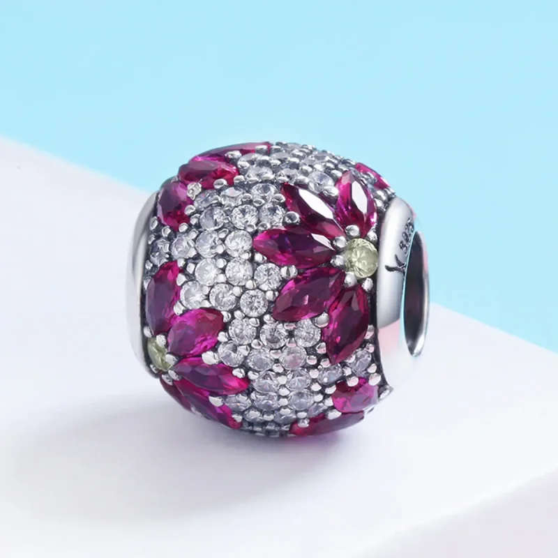 (image for) Pandora Style Silver Charm, Spring Scenery - SCC570 - View 4