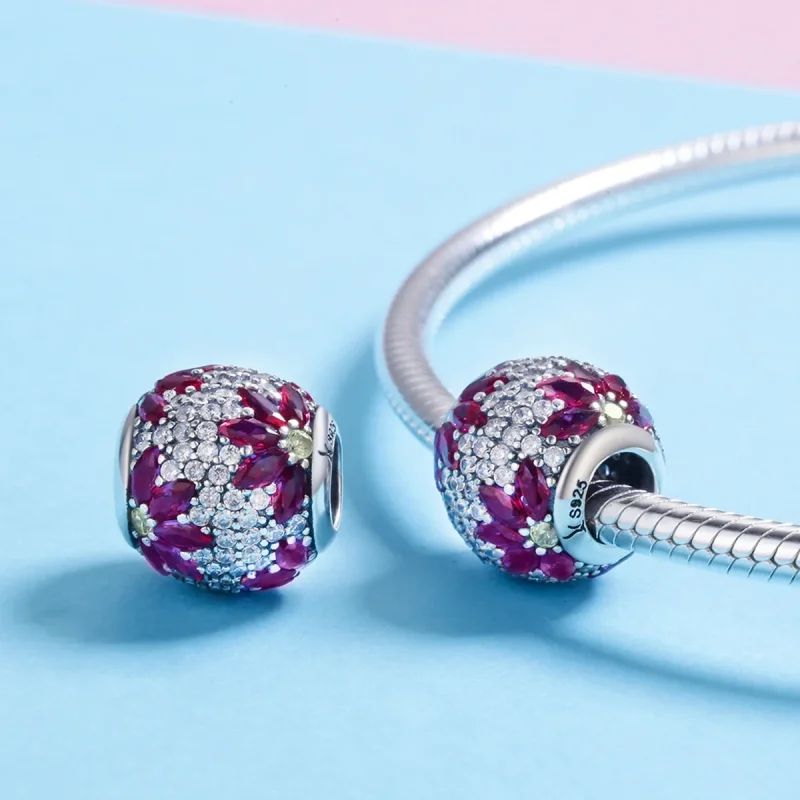 (image for) Pandora Style Silver Charm, Spring Scenery - SCC570 - View 5