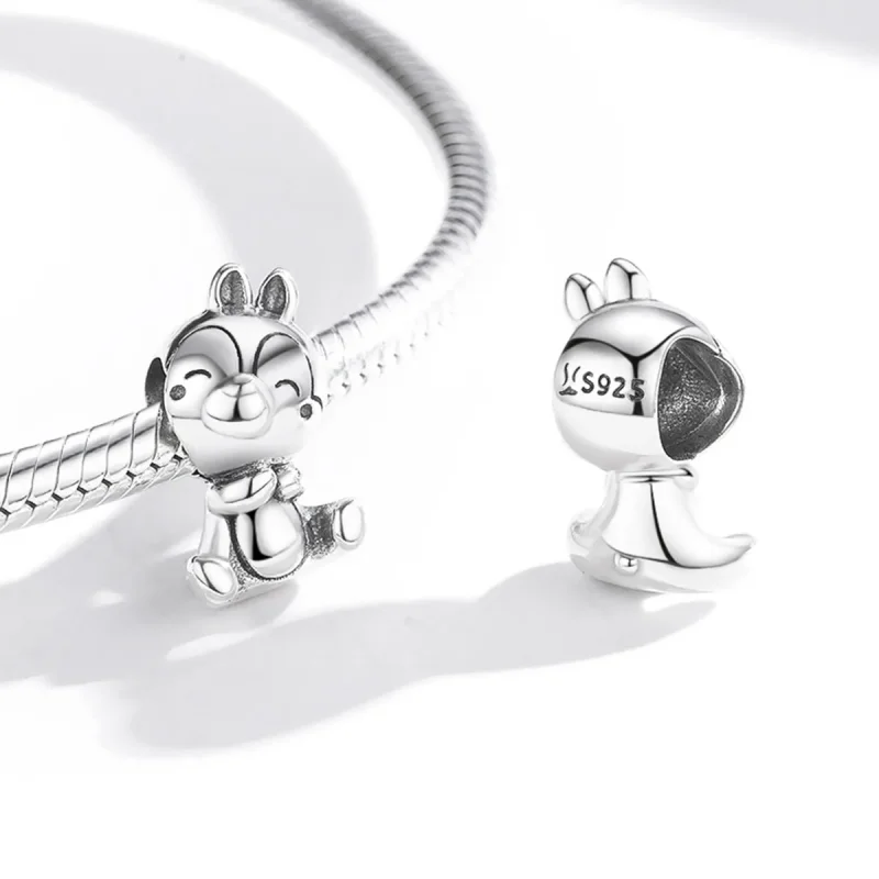(image for) Pandora Style Silver Charm, Squirrel - SCC1869 - View 3