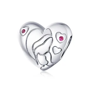 (image for) Pandora Style Silver Charm, Star In Love - BSC216