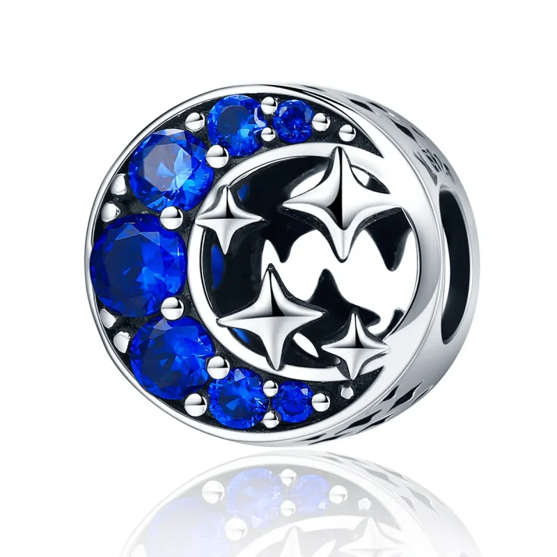 (image for) Pandora Style Silver Charm, Star Moon Myth - SCC184 - Product Image