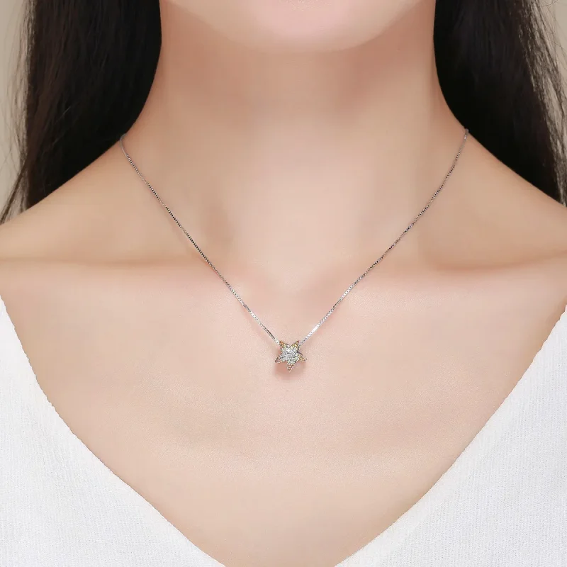 (image for) Pandora Style Silver Charm, Starfish - SCC586 - View 6